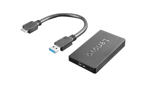 Lenovo - Adaptateur Vidéo Externe - Usb 3.0 - Displayport