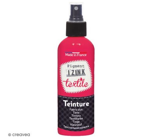 Teinture textile Izink en spray- 80 ml - 12 coloris