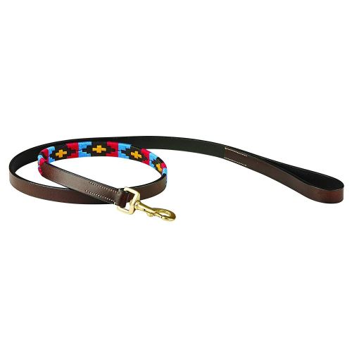 Comparer les prix de Weatherbeeta - Laisse POLO - Chien (Taille unique) (Marron/ rose/ bleu / jaune) - UTWB1261