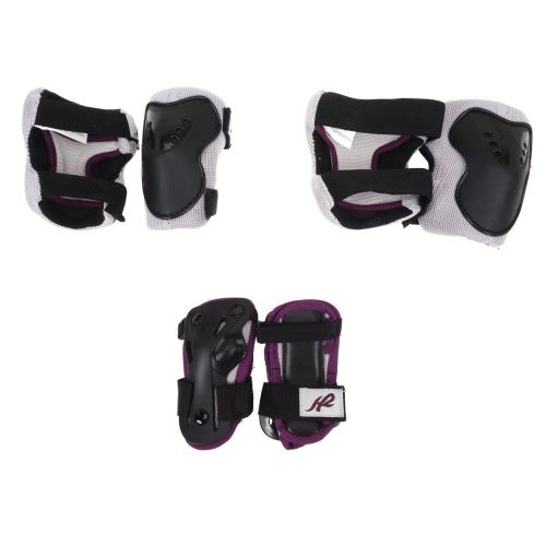 Kit protection roller skateboard K2 Charm pro jr 3 pack prote Noir taille : XS réf : 14546