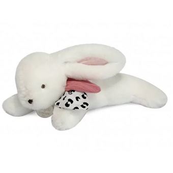 Pantin pompon Doudou et Compagnie Happy blush Rose