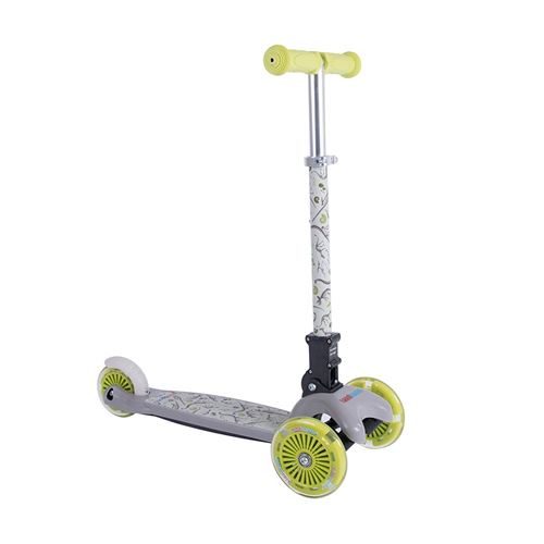 KIDDY MOTO KMUZOO7 Trottinette Mixte Enfant, Fossil