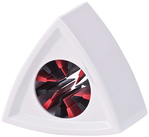 Rycote 107308 Support publicitaire triangulaire pour Micro - blanc