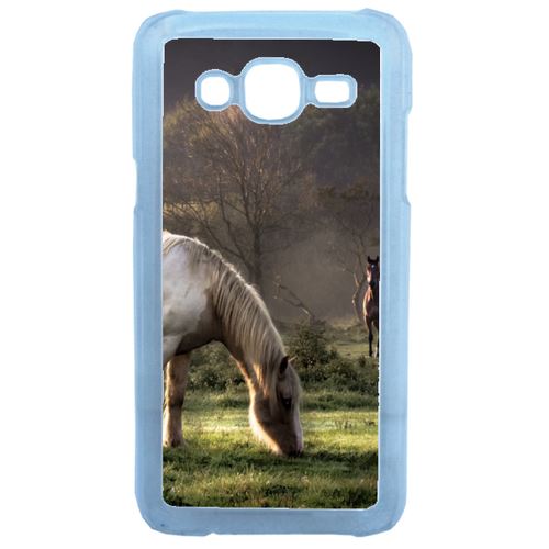 Coque Chevaux Compatible Samsung Galaxy J5 Transparent
