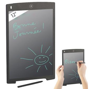 Tablette graphique GENERIQUE Tablette d'écriture LCD dinosaure FONGWAN  Planche à dessin pour les enfants - rose 8.5 pouces