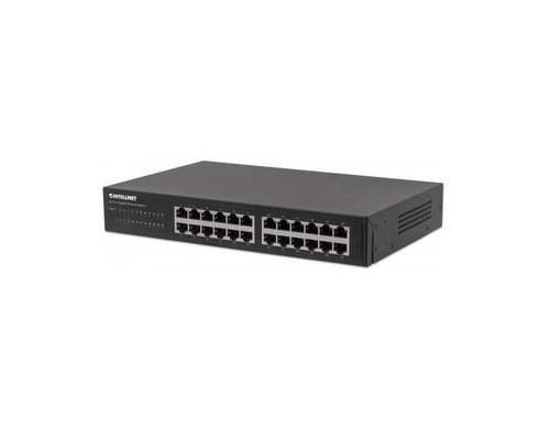 Intellinet 561273, Gigabit Ethernet (10-100-1000), Full duplex, Grille de montage