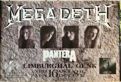 Megadeth - Panthera - 66x98 cm - AFFICHE / POSTER