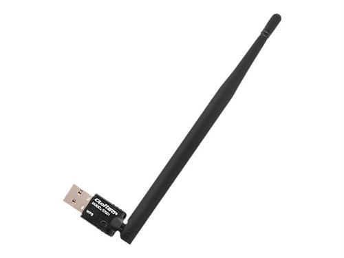 Qoltec - Netwerkadapter - USB 2.0 - 802.11b/g/n - zwart