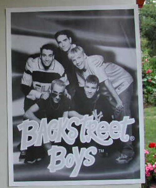 Back Street Boys - 60x80 cm - AFFICHE / POSTER