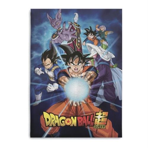 Plaid polaire Dragon Ball Super (DBS) Kamehameha 100 x 140cm