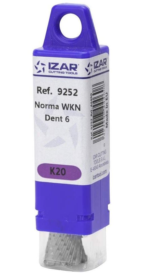 Izar 44449 – Fraise rotative en métal dur norma-wkn cône Inverted 16,00 x 06,00 mm dent. 3