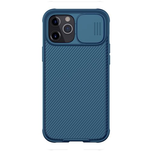 Étui CamShield Pro Series avec couvercle de caméra Slide pour iPhone 12 Pro Max 6,7” - Bleu