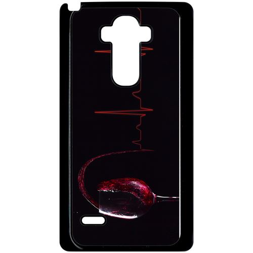 Coque Lg G4 Stylus Verre De Vin Électrocardiogramme 2