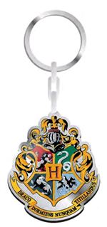 Porte-clés - Harry Potter - Blason Poudlard en Métal