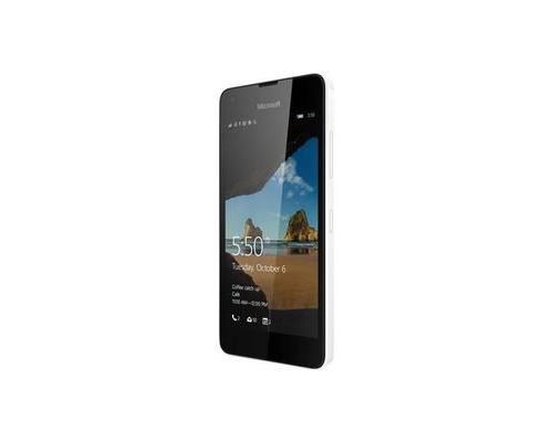 Microsoft Lumia 550 Smartphone 4G 11.9 cm (4.7 pouces) Quad Core 8 Go 5 Go 5 MPix Windows 10 blanc 1.1 GHz