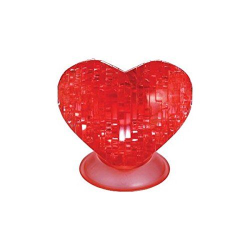 Crystal Puzzle 59161 - 3D-Puzzle - Cœur - Rouge
