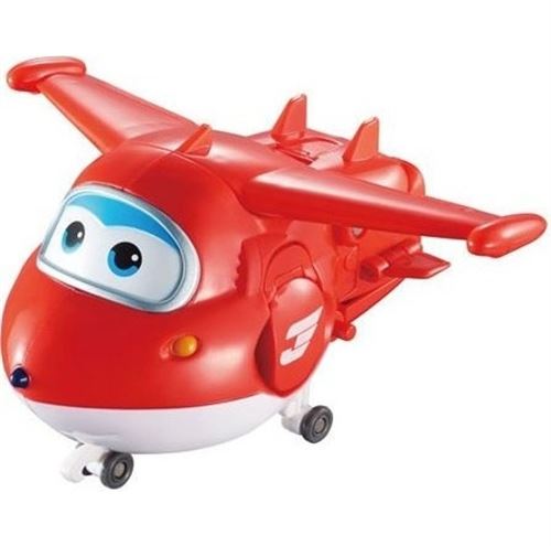 Super Wings figurines Scan « Parlez Flyer Jett 14 cm rouge