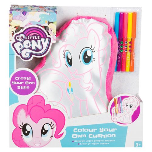 Mon petit poney Colore ton propre coussin
