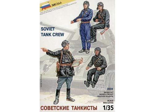 ZVEZDA Tankistes Sovietiques  1/35 