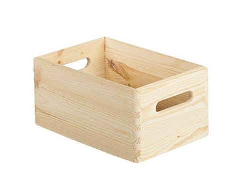 Caisse de rangement en bois 30x20x14cm Astigarraga cbs302014