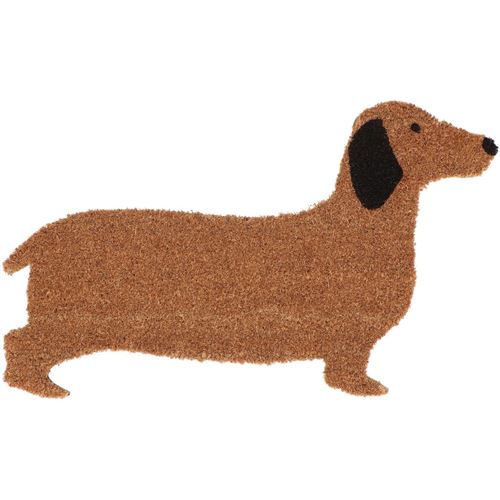 Esschert Design - Paillasson en fibres de coco Chien teckel