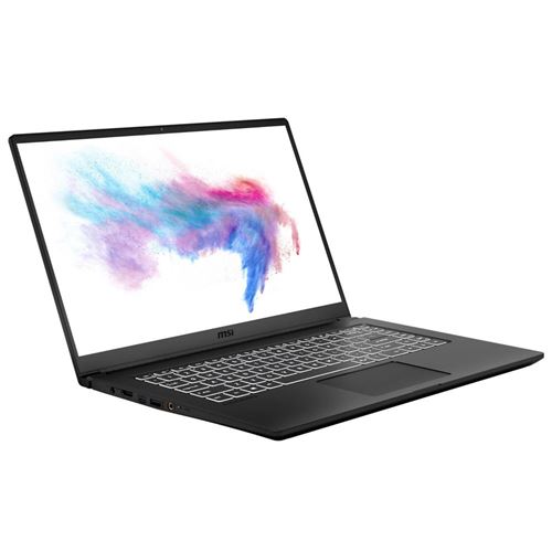  MSI Modern 15 A10M-004XFR - Intel Core i7 - 10510U / jusqu'&agrave; 4.9 GHz - FreeDOS - UHD Graphics - 8 Go RAM - 512 Go SSD NVMe - 15.6"" 1920 x 1080 (Full HD) - Wi-Fi 5 - noir onyx 
