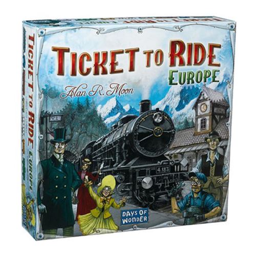 Days of Wonder - Ticket to Ride Europe - jeu de société, jeu de stratégie