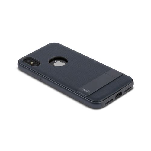 Coque iPhone XS/X iGlaze Kameleon Moshi Midnight Blue