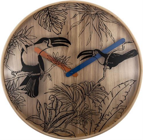 NeXtime NE-3230 Horloge murale Tropica Ã ~ 40 Bois