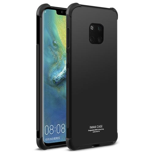 Coque en TPU sensation de peau anti-chute antidéflagrante noir pour votre Huawei Mate 20 Pro