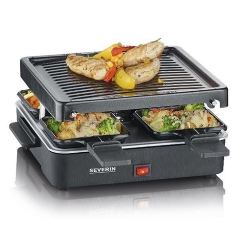 SEVERIN RG 2370 - Raclette/grill - 600 W - zwart