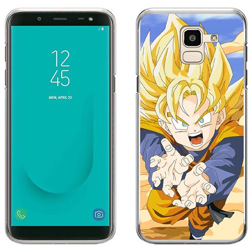 Coque pour Samsung Galaxy J6 -  Dragon Ball Son Goten Fury