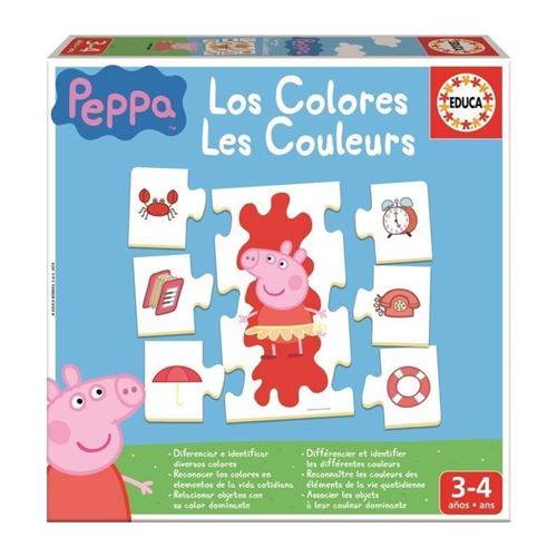 Peppa Pig Neutre Les Couleurs