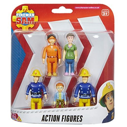 Fireman Sam Figurines - Lot de 5 figurines
