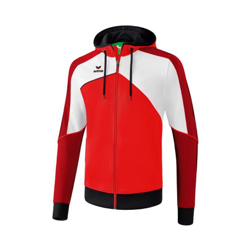 Veste à capuche junior Erima Premium One 2.0 24 mois Rouge