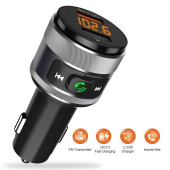 émetteur FM sans fil Bluetooth pour voiture Adaptateur de radio MP3 Chargeur USB rapide pour voiture Transmetteur FM Bluetooth pour voiture Transmetteur FM Bluetooth
