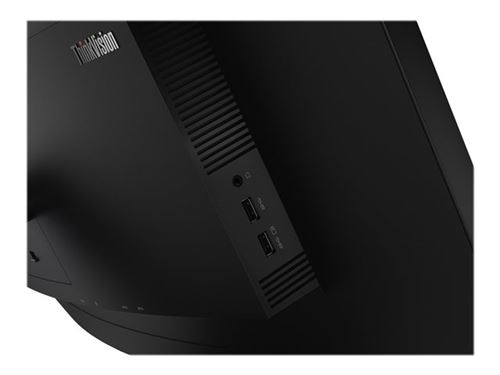 Lenovo ThinkVision T34w-20 - Écran LED - incurvé - 34 - 3440 x 1440 UWQHD - VA - 350 cd/m² - 3000:1 - 4 ms - HDMI, DisplayPort, USB-C - noir corbeau