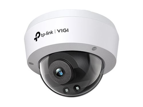 Tp-Link Vigi C240 V1 - Caméra De Surveillance Réseau - Panoramique / Inclinaison - Dôme - À L'Épreuve Du Vandalisme/Imperméable - Couleur (Jour Et Nuit) - 4 Mp - 2560 X 1440 - Montage M12 - Focale Fixe - Audio - Lan 10/100 - H.265+, H.265, H.264+, H