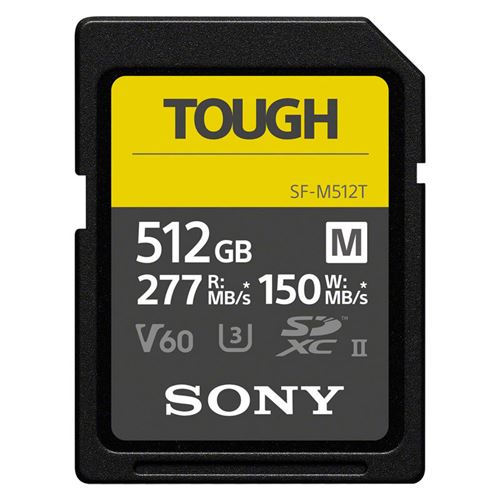 Cartes SD Tough SF-M 512T Go R277/W150