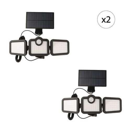 Non Communiqué Projecteur Solaire Ezilight® Solar Moon L Lot De 2
