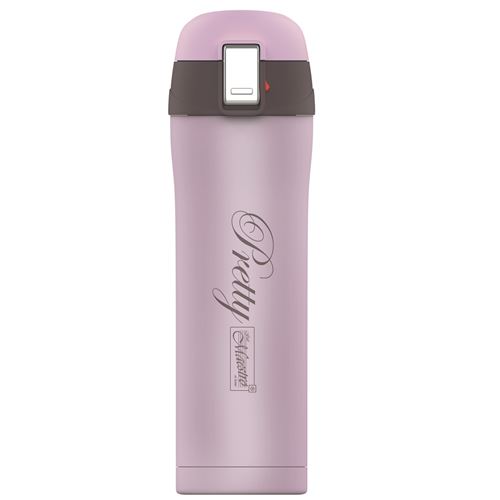 Maestro Jolie Tasse Thermos Tasse à café Tasse thermos Bouteille isolante en acier inoxydable pour boissons chaudes ou froides 400ml
