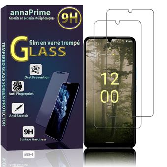 annaPrime - Protection d'écran en Verre Trempé Transparent pour