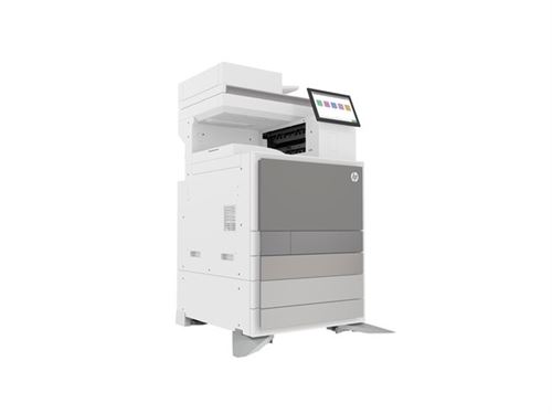 HP Color LaserJet Managed MFP E877dn - Imprimante multifonctions - couleur - laser - A3/Ledger (297 x 432 mm) (original) - A3/Ledger (support) - jusqu'à 40 ppm (copie) - jusqu'à 40 ppm (impression) - 1340 feuilles - Gigabit LAN, hôte USB 2.0, hôte USB