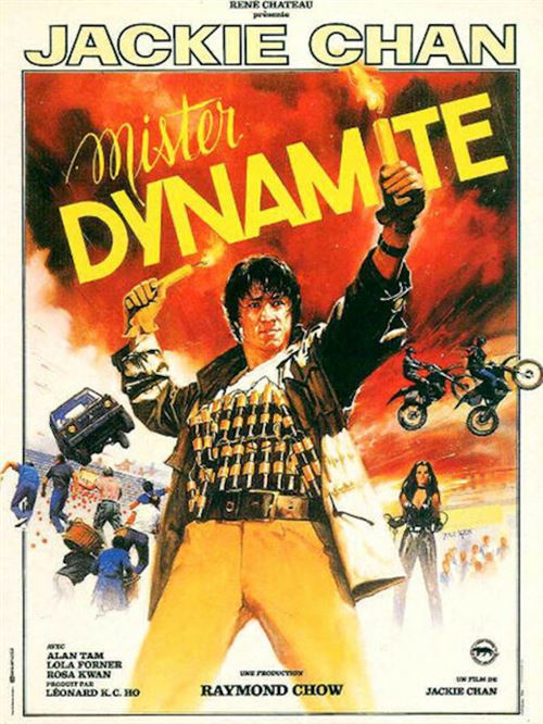 Mister Dynamite - 1986 - Jackie Chan - 116x158cm - Affiche de cinéma originale pliée