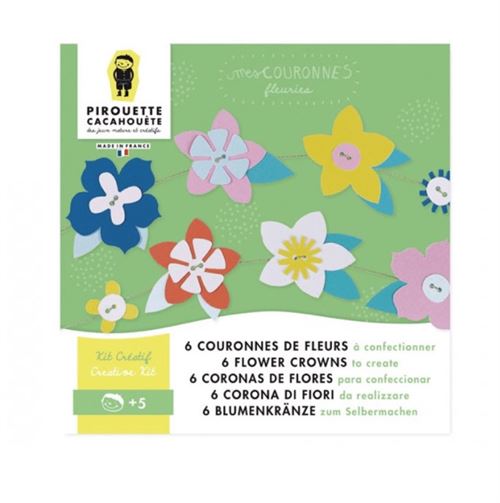 Kit creatif mes Couronnes de Fleurs a creer