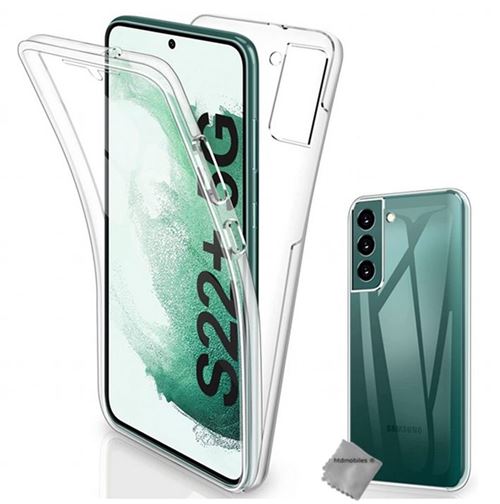 Coque Silicone Transparente + Verre Trempe Pour Samsung Galaxy S22