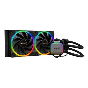 be quiet! Pure Loop 2 FX - Système de refroidissement liquide de processeur - 280mm - (pour : LGA1700, LGA1200, LGA2066, LGA1150, LGA1151, LGA1155, LGA2011, LGA2011-3, LGA2011 (Square ILM), LGA2011-3 (Square ILM), AM4, AM5) - cuivre - 140 mm - tout noir - 1
