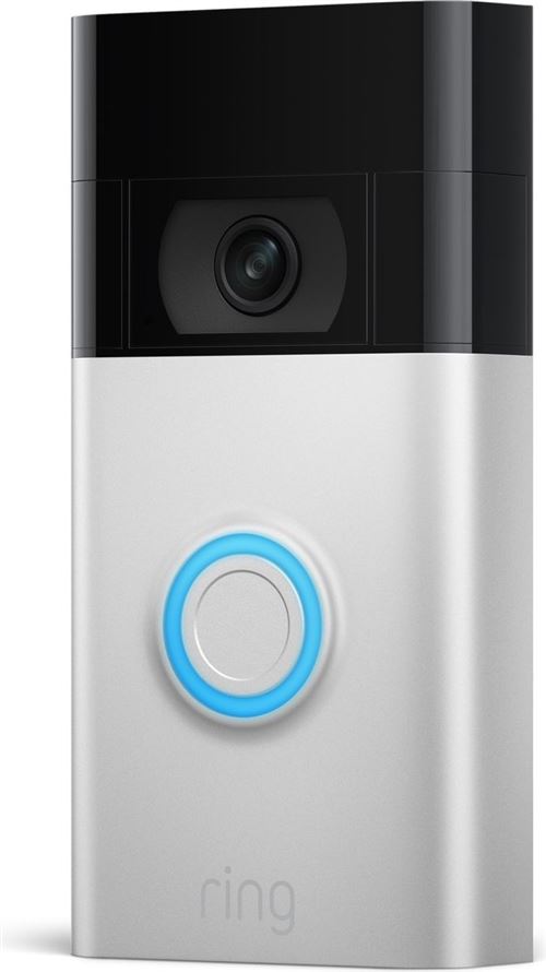 Ring Battery Video Doorbell Nickel Satiné  -  reconditionné disponible sur Fnac