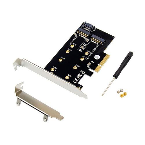 Carte d'extension MicroConnect MC-PCIE-SSDADAPTER PCIe vers M.2 NVMe B/M - Image 3