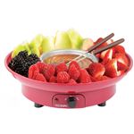 Fondue électrique en plastique pour chocolat chaud, machine à fondue Fondue électrique en plastique pour chocolat chaud, machine à fondue